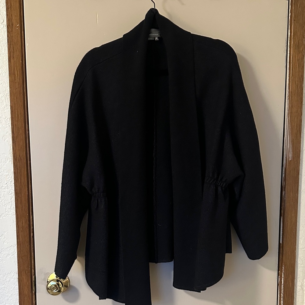 Anthropologie Elegant Black Cardigan